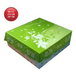 R8 CETAK COATED 270 GR HIJAU PUPUS 1W